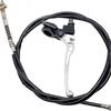 22mm Brake Lever Left Hand with Rear Brake Cable Compatible with Mini Bikes for