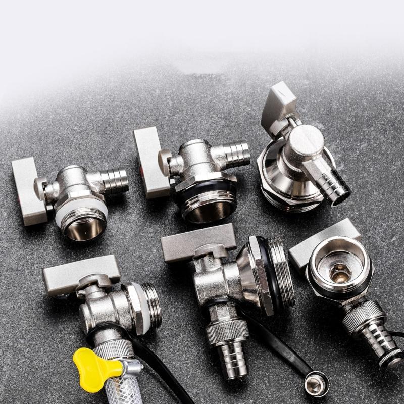 Сливные клапаны для теплого пола Клапаны распределителя теплого пола Водоразделитель Клапаны для радиатора отопления Водонагревателя