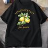 Летняя футболка Limon Унисекс Женская Футболка с принтом Limonchllo Повседневная Хлопковая Футболка с коротким рукавом Харадзюку Графические Футболки Одежда