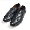 Винтажные туфли Allen Edmonds Fairfax 80-х 90-х годов Размер 11.5D 28.5 29.5см Цельнокроеные туфли для платья Черные(ИСПОЛЬЗОВАЛ)