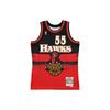 Mitchell & Ness Атланта Хокс 1996 97 Дикембе Мутомбо Swingman Джерси SMJYGS18138-AHASCAR96DMO