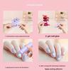 Silicone Nail Art Stamp Pen DIY Nail Design Stamper Tools Portable Women Girls Beginner Manicure
