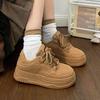 Fashion New Arrival 2025 Lace Up High On Platform Woman Footwear Designer Luxury Light Daily Routine Fashion 39 Casual Shoes for Women