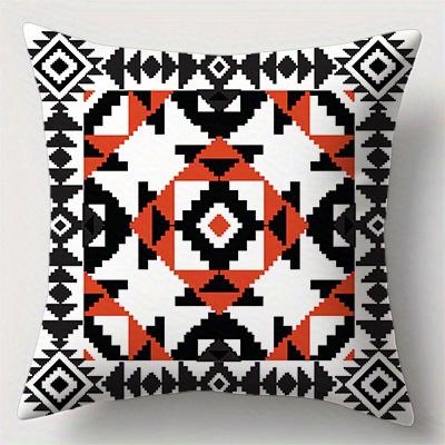 Home Decor Bohemian Aztec-Patterned Decorative Pillow Covers Pattern Cushion Cover Suitable For Sofa Bedroom Car Pillow Cover