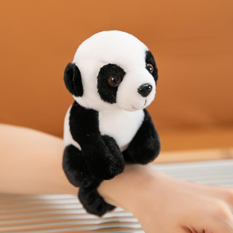 Имитация животного стоящая на плече магнитная плюшевая кукла тигр панда весло круг вода кольцо зоопарк сувенир подарок женский