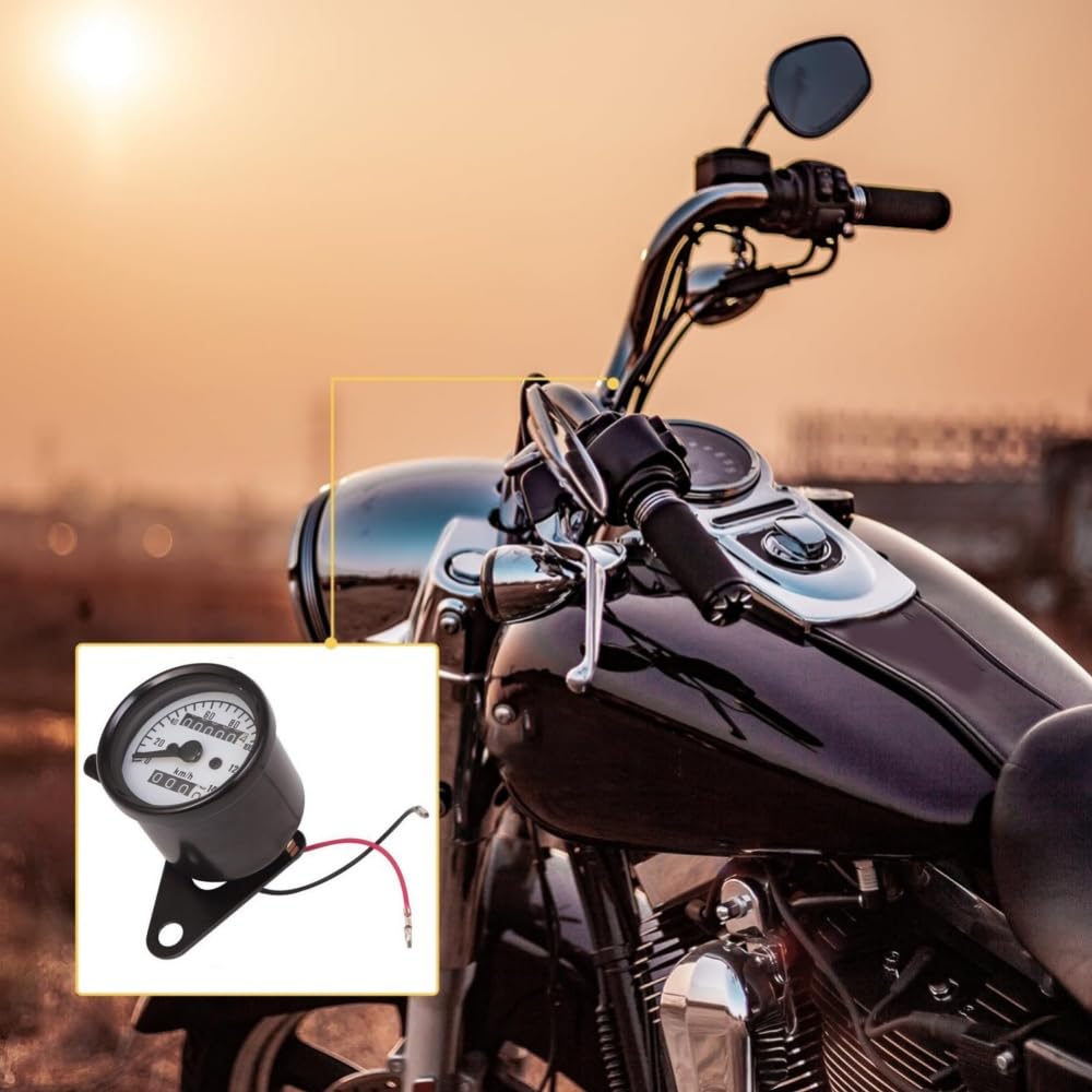 Велосипедный спидометр 140 км/ч Универсальный прибор Подсветка Одометр Счетчик пробега (черный)