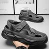 Fashion Designer Men's Sandals Breathable Casual Shoes for Men Outdoor Non Slip Beach Sandals 2024 New Male Platform Sandalias