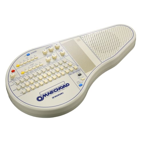SUZUKI Omnichord OM-108, an Electronic Musical Instrument with 108 Chords