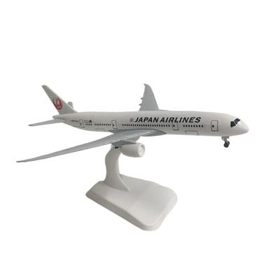 Масштаб 1/300 20 см Модель самолета Japan Airlines Boeing 787 Самолет-планер Самолеты из литого металла Коллекционные Подарки