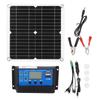 12W 12V Solar Panel Kit Semi Flexible Monocrystalline IP65 Waterproof Portable Solar Charger with
