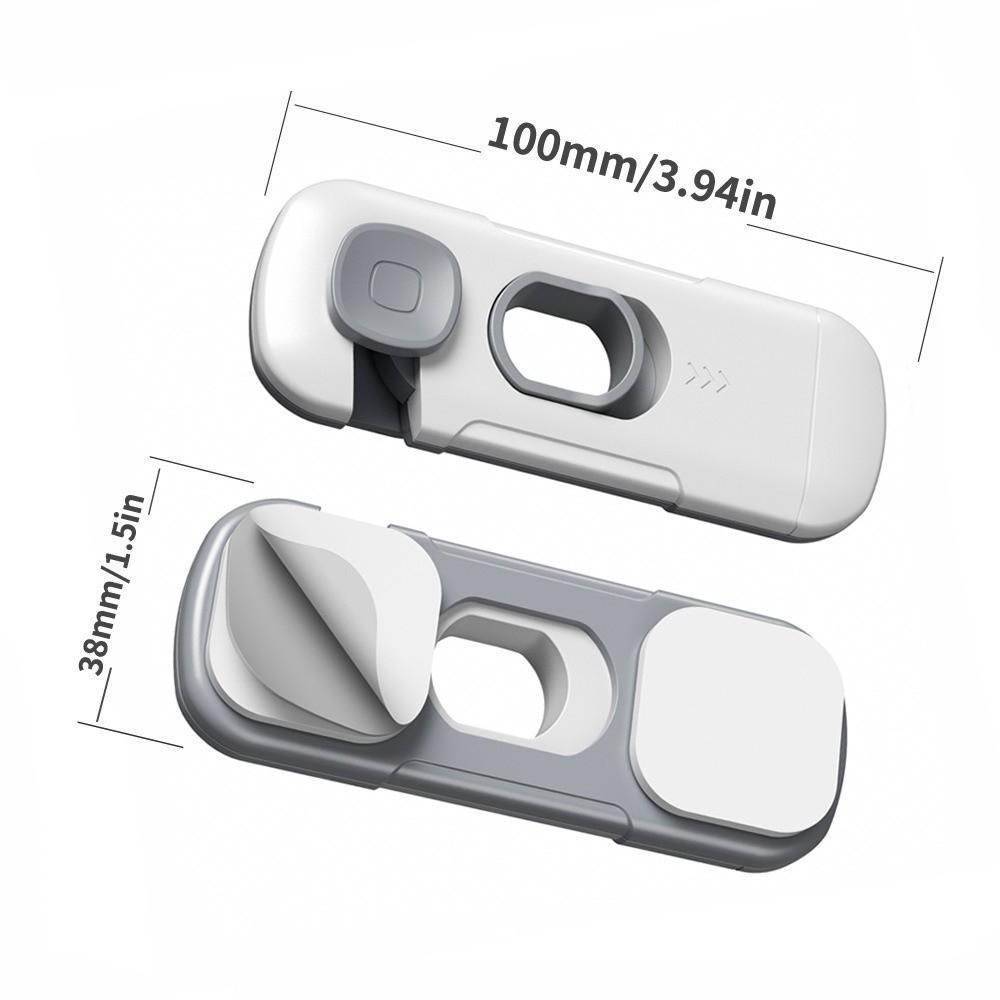 1pcs Security Protection Refrigerator Safety Buckle Multi-function Drawer Door Locks Baby
