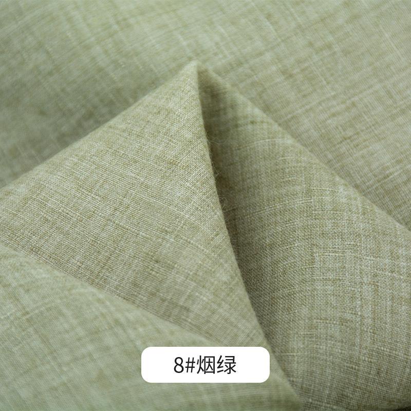 45x140см Однотонная Хлопково-Льняная Тонкая Ткань Ручной Работы Одежда Платье Бамбуковый Слаб DIY Шитье Платье Фон Материал для Рукоделия