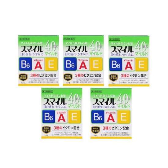 Lion Smile 40 EX Mild Soft Eye Drops, 15 Ml