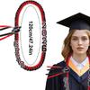 Цветочные гирлянды на выпускной Класс 2026 Выпускник Ручная работа Ленточный венок Ленточное ожерелье с буквами Выпускник