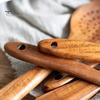 Деревянная кухонная утварь Бытовая лопатка Ложка для супа Ложка для смешивания Антипригарная кухонная утварь с защитой от царапин для повседневного использования