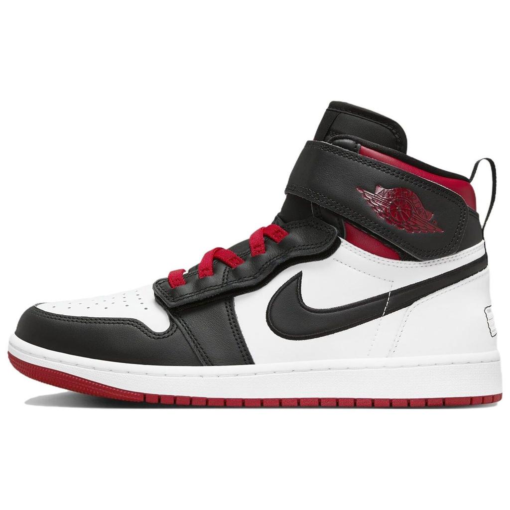 Air Jordan 1 High FlyEase Gym Red Black Toe Men Sneakers White CQ3835-106