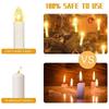 10/20Pcs Led Candle Lights Solar-Powered String Lights Christmas And Easter Outdoor Patio Clip-On Decorative