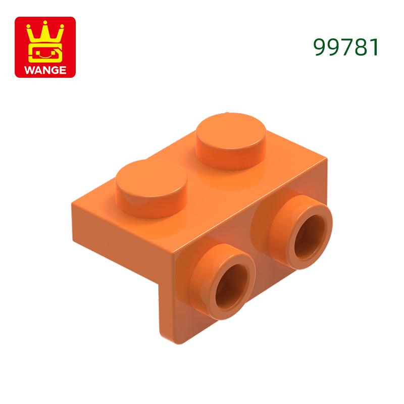 194Pcs/lot 99781 Bracket 1x2 - 1x2 Block Moc Colour Accessories Works With featuring Brick DO IT YOURSELF Children's Toy Assembly Parts