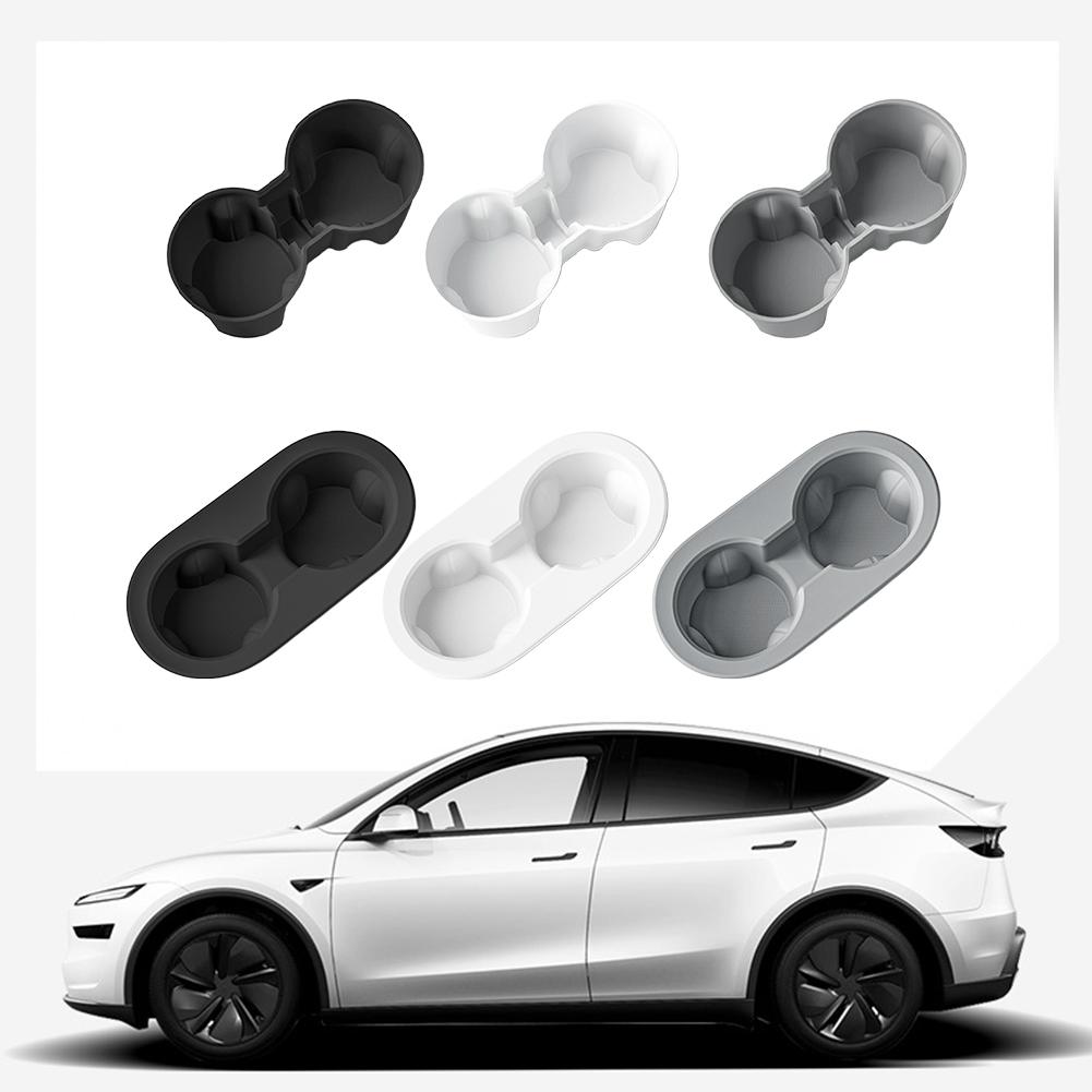 Cup Holder For Tesla Juniper 2025 Center Console Storage Holder Phone Box Organiser Armrest Ins G1M1