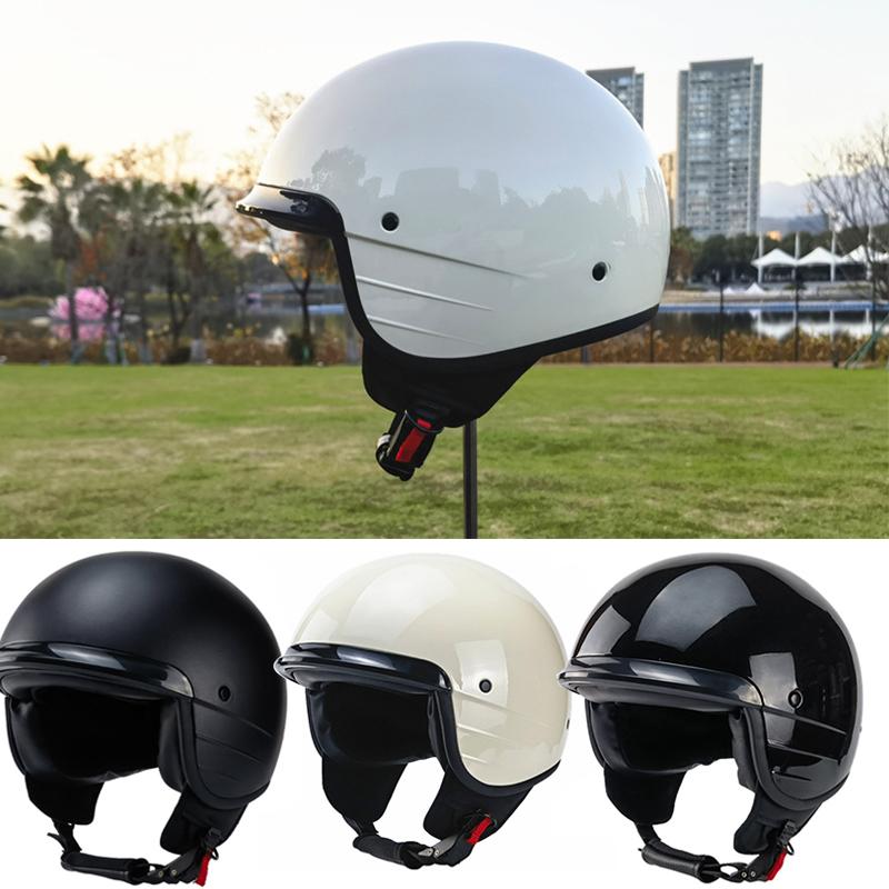 Одобренный DOT ретро мотоциклетный шлем casco 3/4 открытый шлем шлем для кафе-рейсера шлем для чоппера capacete.
