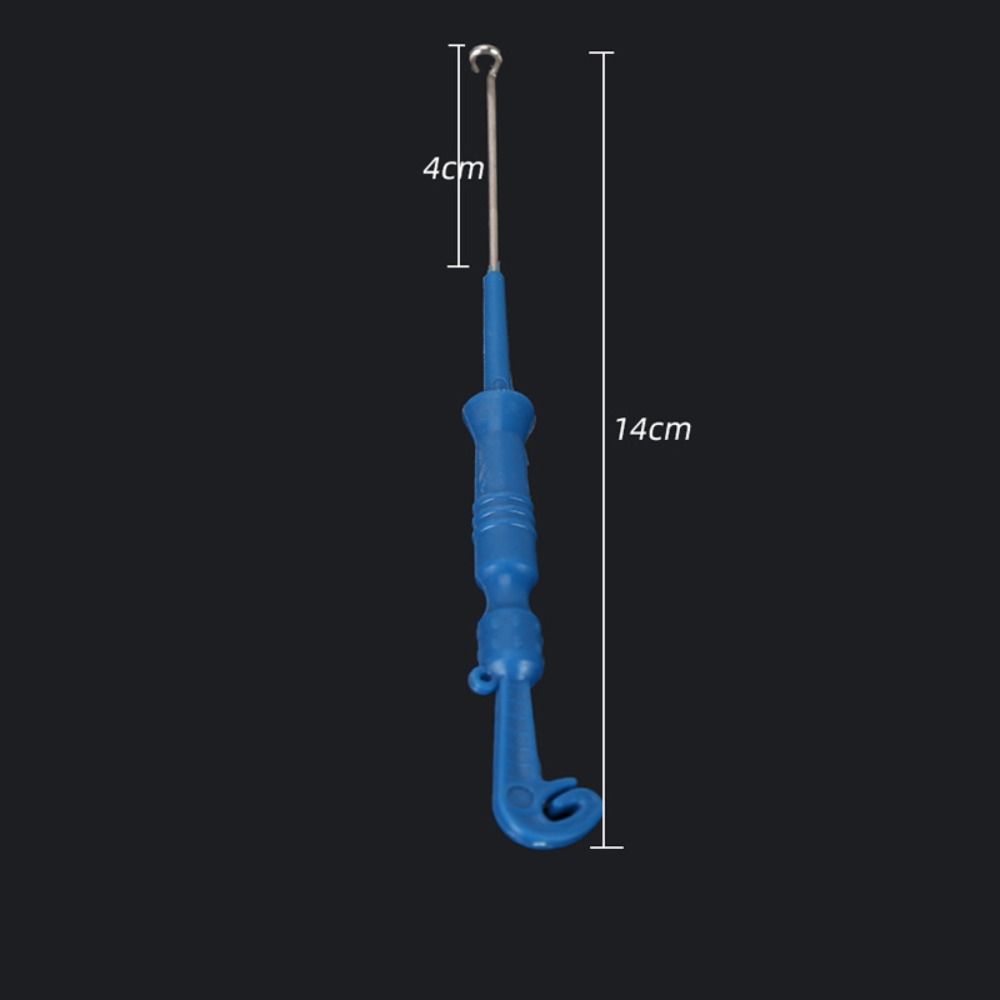 3 In 1 Fishing Hook Removal Fly Nail Knot Remover Tool Accessories Tackle Disgorger Steel