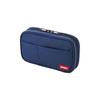 LIHIT LAB Book-Style Pen Case, Indigo Blue, Model A7551-11N