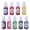 9 Colors 10g Epoxy UV Resin Coloring Dye Colorant Pigment DIY Art Crafts (#B)