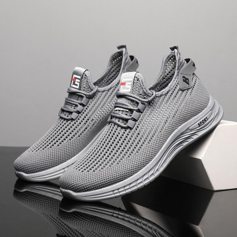 Весенняя повседневная обувь Flyknit, мужские трендовые универсальные модные кроссовки, легкие кроссовки