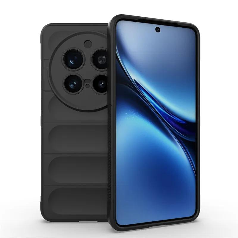 Чехол для Vivo X200 Pro Чехол для Vivo X90 X100 X200 Pro Ударопрочный Резиновый Силиконовый Защитный Бампер Для Vivo X200 X100 X90
