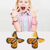 3D Printed Flying Butterfly Toy Wind-Up Butterfly Toy Kids Adults Stress Anxiety Relief Rubber Band Butterfly Toy Gag Gift Party Favors