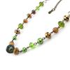 Les Trésors De Lily [J2005] - Green 'Mineralia' Designer Necklace