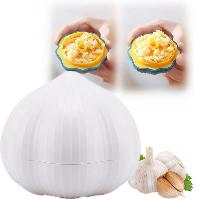 Набор чеснокодавилок из АБС-пластика 3 в 1 измельчитель имбиря + инструменты для чистки BPA-free можно мыть в посудомоечной машине легкие кухонные гаджеты подарок для поваров