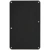 Scud Backplate for Tremolo, Screw Holes Only, Black P-103B