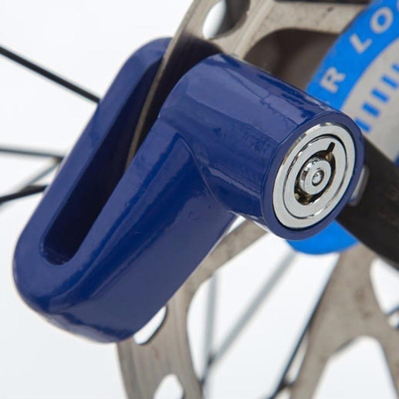 1 комплект противоугонной защиты велосипедного замка, велосипедного замка тормозного диска, роторного дискового тормоза с двумя ключами для мотоцикла, велосипеда, скутера, горного велосипеда