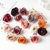 20/40pcs Artificial Flowers Silk Rose Colorful Room Home Garden Wedding Bridal Bouquet Garland Festival Gifts Box Fillers Decor