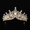 Свадебная корона Ободок Ободок Свадьба Корейский стиль День рождения Взрослый Подарок Хрустальная корона Платье принцессы Аксессуар для волос