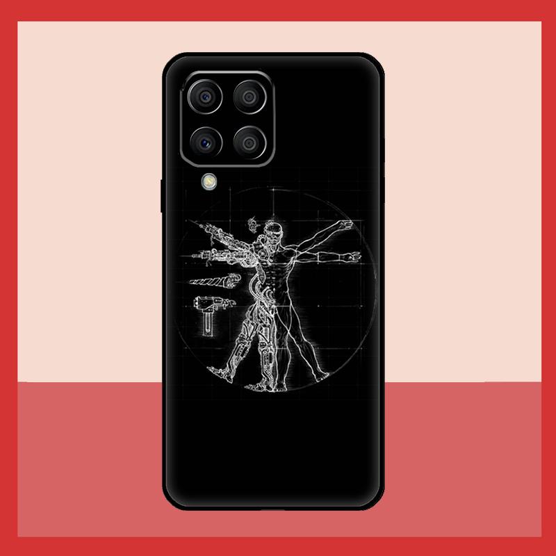 Чехол с анатомией человека для Samsung Galaxy M12 M52 M06 M16 M36 M56 M33 M15 M55 M31 M13 M14 M53 M32 M35 M34 M54