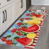 1Pcs Anti Fatigue Kitchen Rugs Watermelon Waterproof Non-Slip Thick Cushioned Kitchen Mat Heavy Duty Comfort Standing Mat for Kitche
