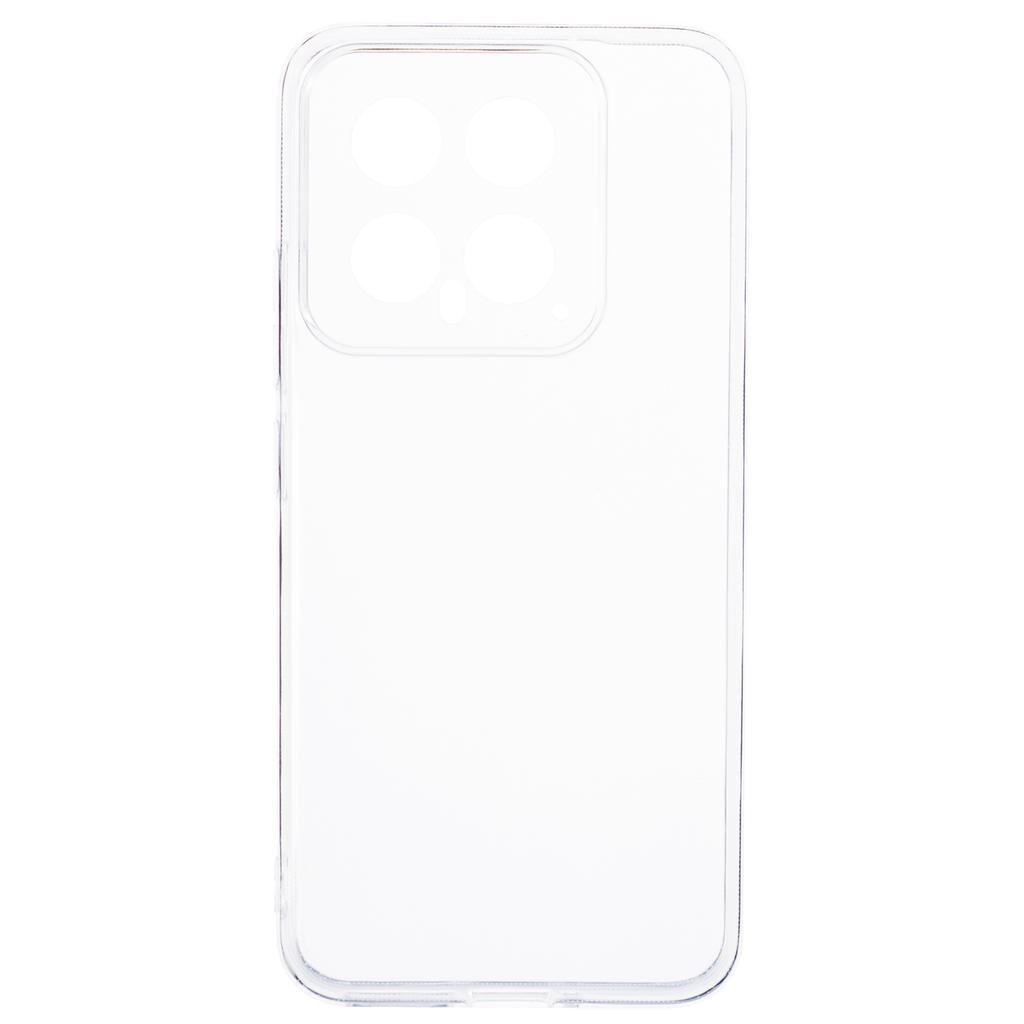 For Xiaomi 14 Cell Phone Case Clear Watermark-free 2.0mm TPU Back Shell