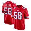Bills Football Jersey Embroidered Rugby Uniform Mens Sports Shirt Size S-XXXL