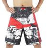 ММА черный боксерский череп кинофильм хлопок свободный размер тренировочные шорты для кикбоксинга шорты для тайского бокса дешевые шорты ММА