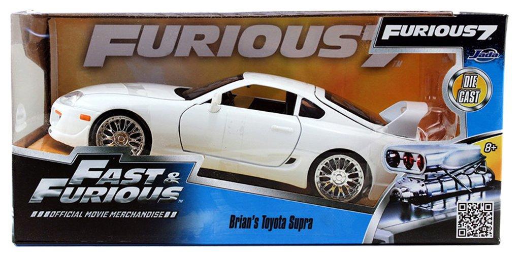 Jada Toys мини-машина TOYOTA SUPRA белая 1/24 FAST&FURIOUS BRIAN'S