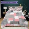 Simple Geometry Pattern Bedding uilt Set uilt Cover Pillowcase Home Decoration Birthday Gift (1 * duvet cover + 2 * pillowcase  without core)19