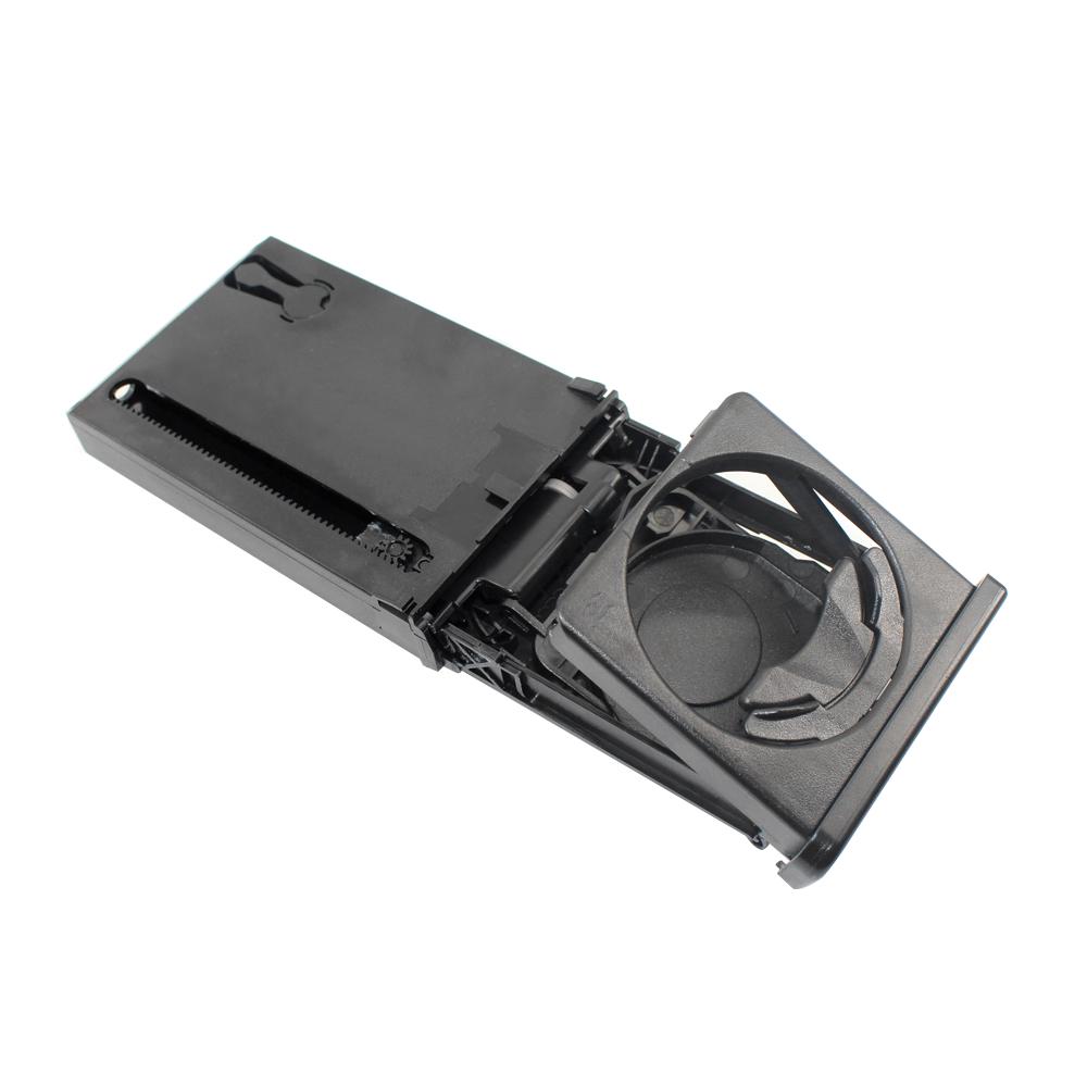 Черный передний автомобильный подстаканник, раздвижной узел, правый привод, замена 8E2862534L для