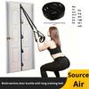 5.1m Installation-Free Polyester Eco-friendly Resistance Band Fitness Pull Rope for Belt Multi-Section Exercise