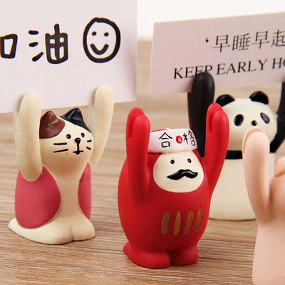 Supplies Message Photo Holder Picture Clip Pig Frog Card Holder Memo Clip Memo Holder Photo Clip
