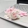 3D Printed Love Cherry Blossom Dragon Ornament Joint Mobility Simulated Dragon Model Landscape Craft Home Desktop Decorations