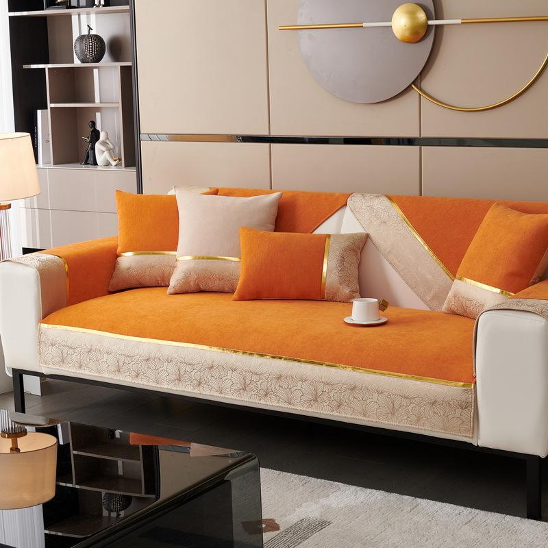 Диванные подушки на все времена года, легкие чехлы на спинку в роскошном стиле, современные подушки для сидений, новые высококачественные чехлы для диванов, тканевые подушки для сидений