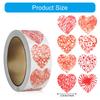 Самоклеящаяся наклейка в виде сердца 2,5 см, простая в использовании для пар, студентов и любителей рукоделия, разнообразные декоративные потребности