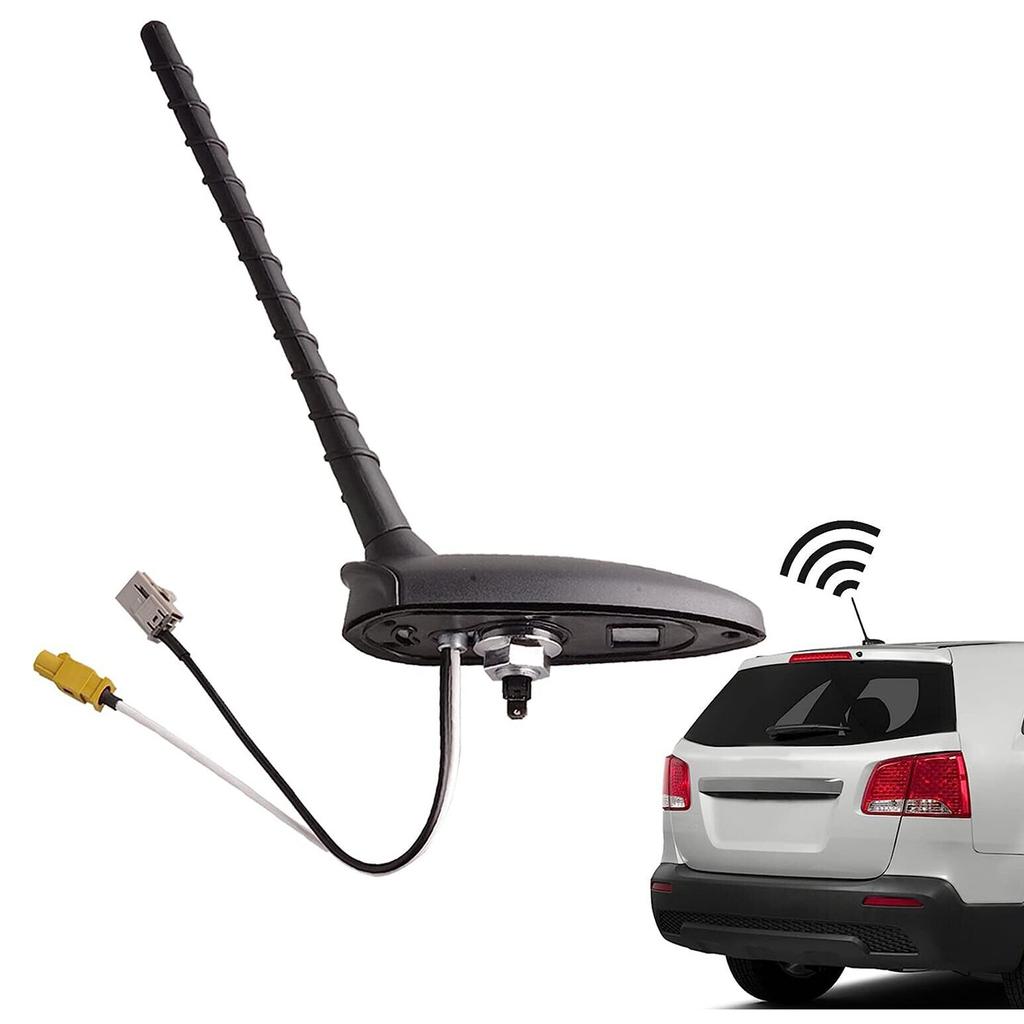 Универсальное основание автомобильной антенны со встроенной антенной Стильное крепление для автомобильной антенны Улучшает прием сигнала и качество звука